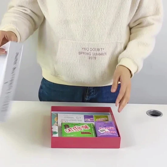 Nueva familia para niños, juego de caja de juego de tarjeta de memoria plegable, papel de impresión personalizado, juegos de mesa de plástico, juegos de mesa para adultos, viajes sexuales, juego de mesa divertido